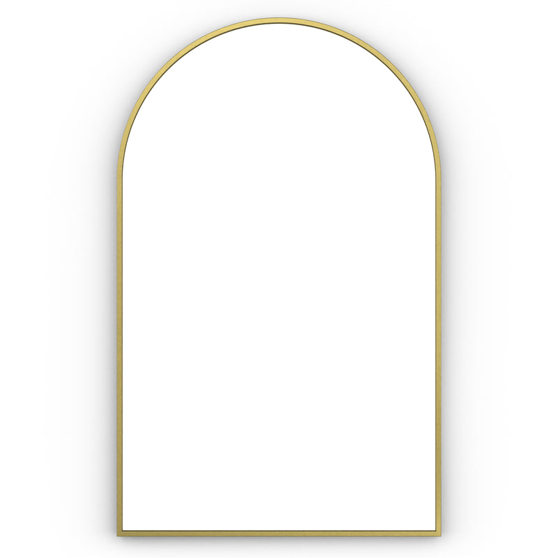 Origins Living Docklands Arch Mirror 50x80cm - Brushed Brass
