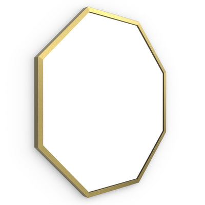 Origins Living Docklands Octagon Mirror 60x60cm - Brushed Brass