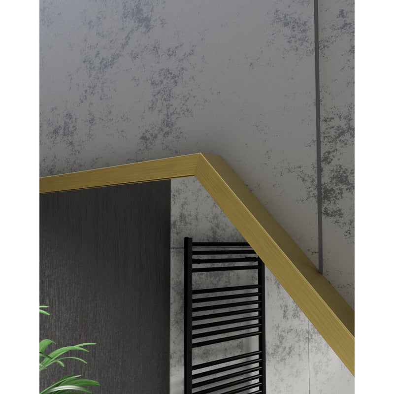 Origins Living Docklands Octagon Mirror 60x60cm - Brushed Brass