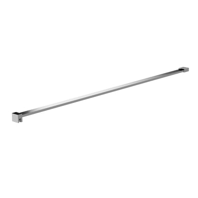 Nuie Wetroom Flat Support Bar - Chrome