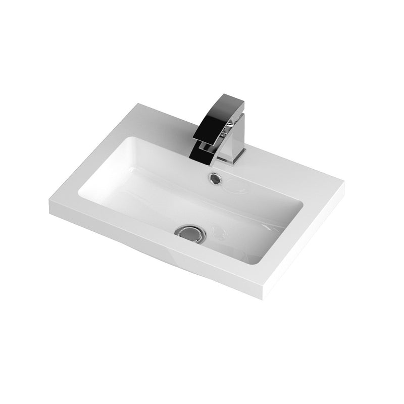 Hudson Reed Fusion Wall Hung 500mm Vanity Unit With 2 Doors & Basin
