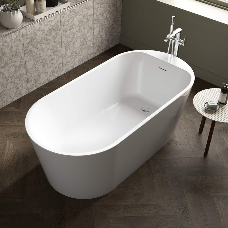 Garda Freestanding Bath 1600 x 750mm - White