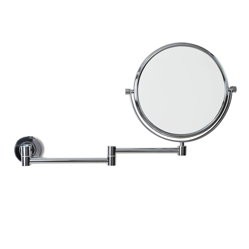 Origins Living Hutton Reversible 5X Magnifying Wall Mirror - Chrome