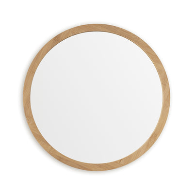 Origins Living Kenji Mirror Round 80cm - Bamboo