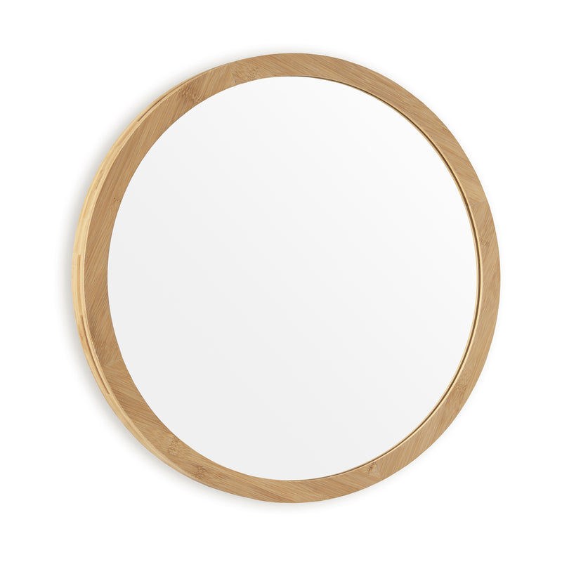 Origins Living Kenji Mirror Round 80cm - Bamboo