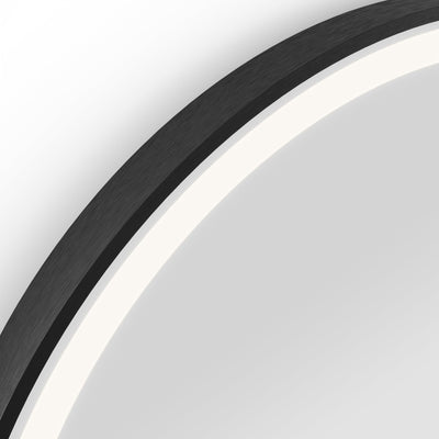 Origins Living Lomax Light Arch Mirror 40x80cm - Black