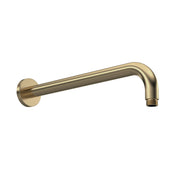 Lana Brushed Brass Concealed Shower Package With Fixed Head & Rail Kit