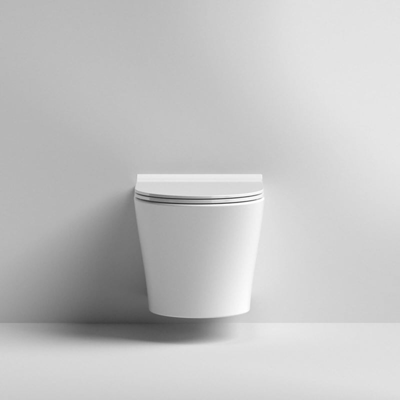 Lana Compact Rimless Wall Hung Toilet & Soft Close Seat