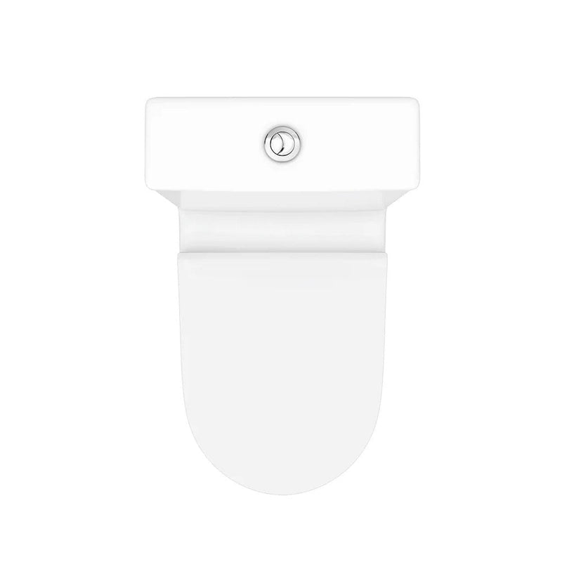 Lana Comfort Height Compact Rimless Close Coupled Toilet & Soft Close Seat