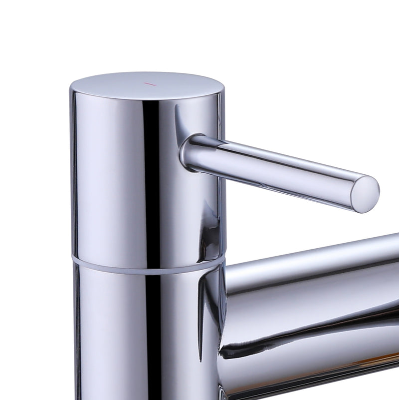 Lux Bath Filler - Chrome