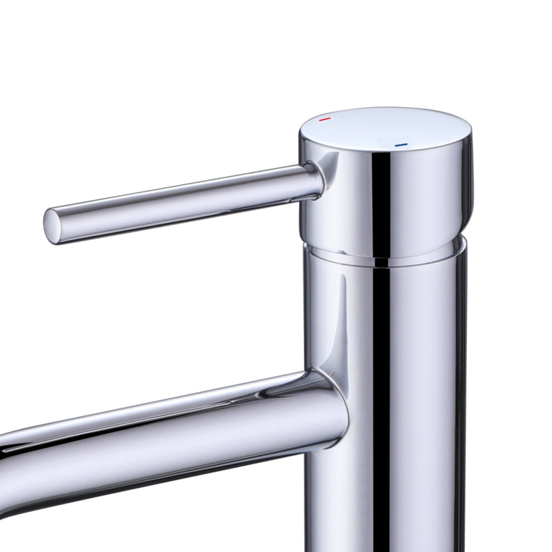 Lux Tall Monobloc Basin Mixer - Chrome