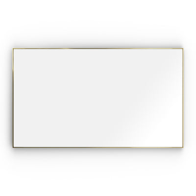 Origins Living Newington Rectangular Mirror 120x70cm - Brushed Brass