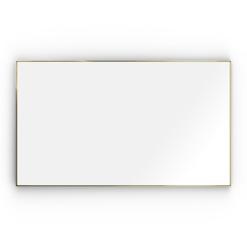 Origins Living Newington Rectangular Mirror 120x70cm - Brushed Brass