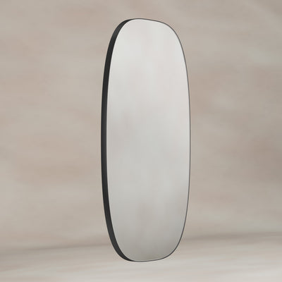 Origins Living Oslo Barrel Mirror 45x80cm - Matt Black