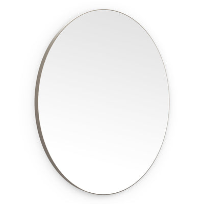 Origins Living Oslo Round Mirror 80cm -  Brushed Bronze