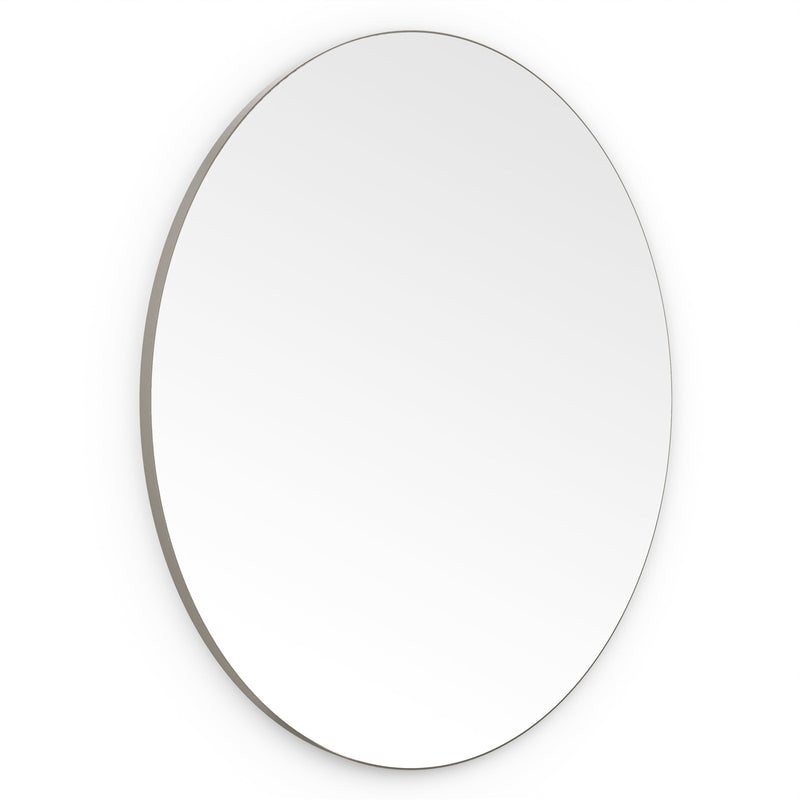 Origins Living Oslo Round Mirror 100cm -  Brushed Bronze