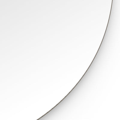 Origins Living Oslo Round Mirror 100cm -  Brushed Bronze