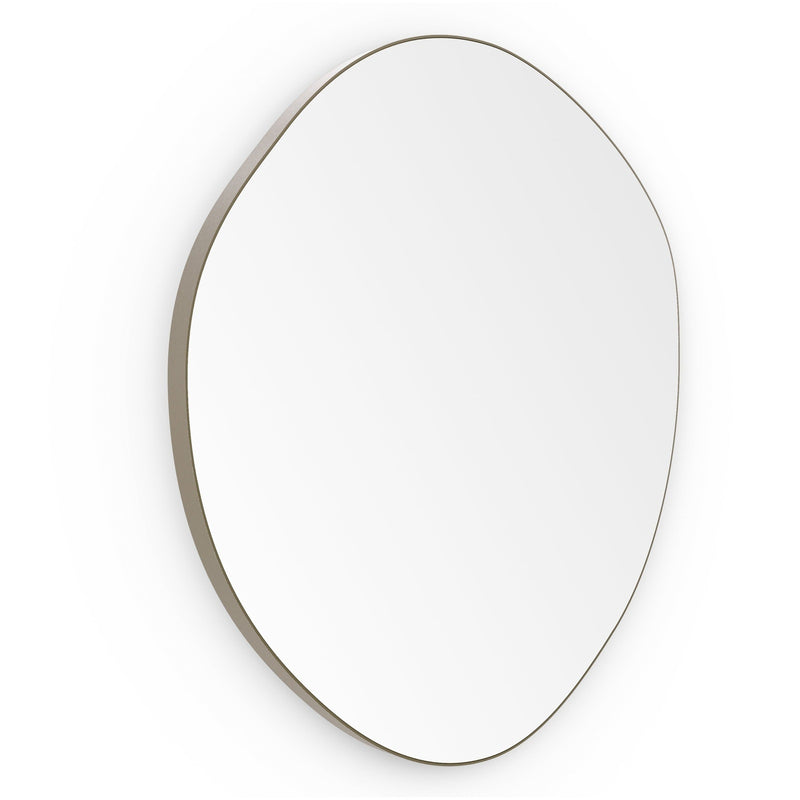 Origins Living Oslo Organic Mirror 60 - 60x58cm  -  Brushed Bronze