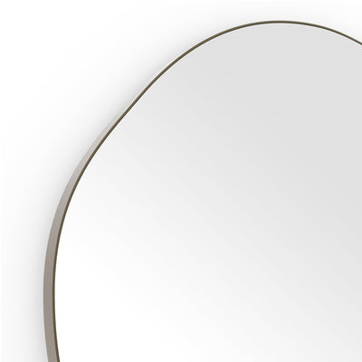 Origins Living Oslo Organic Mirror 60 - 60x58cm  -  Brushed Bronze