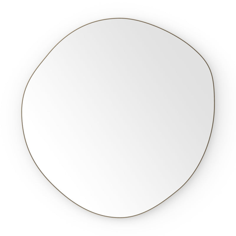 Origins Living Oslo Organic Mirror 60 - 60x58cm  -  Brushed Bronze