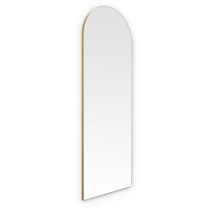 Origins Living Oslo Arch Mirror 50x140cm  -  Brushed Brass