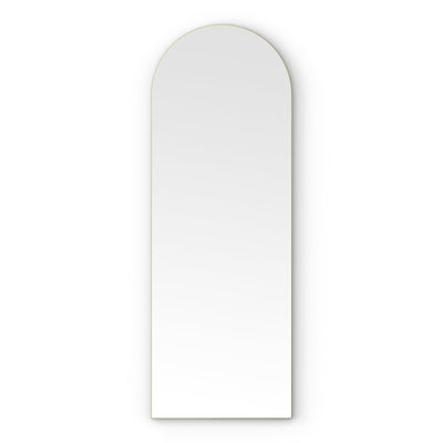 Origins Living Oslo Arch Mirror 50x140cm  -  Brushed Brass