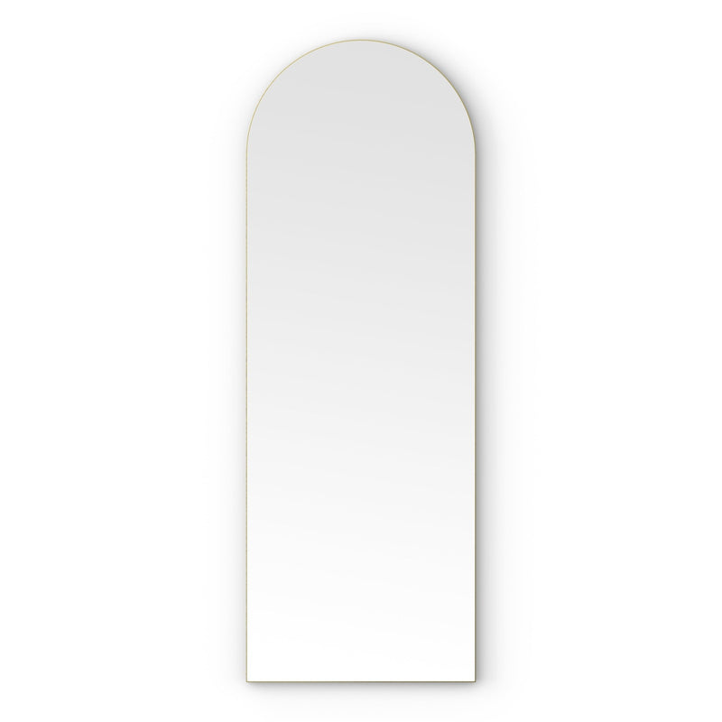 Origins Living Oslo Arch Mirror 50x140cm  -  Brushed Brass