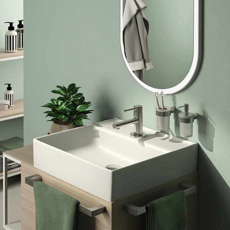 Gedy Pirenei Soap Dispenser - Brushed Nickel