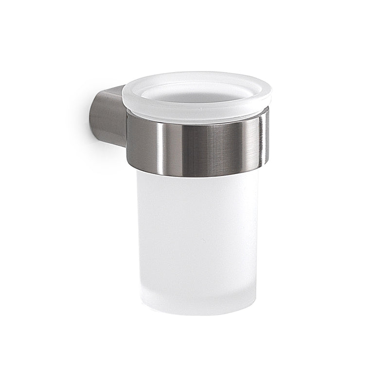 Gedy Pirenei Tumbler Holder - Brushed Nickel