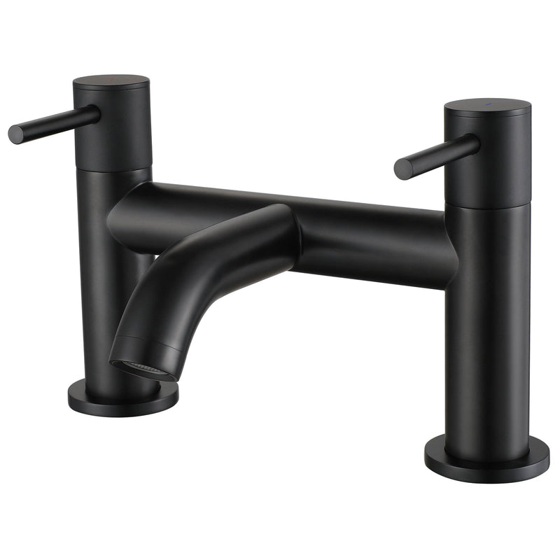 Lux Bath Filler - Matt Black