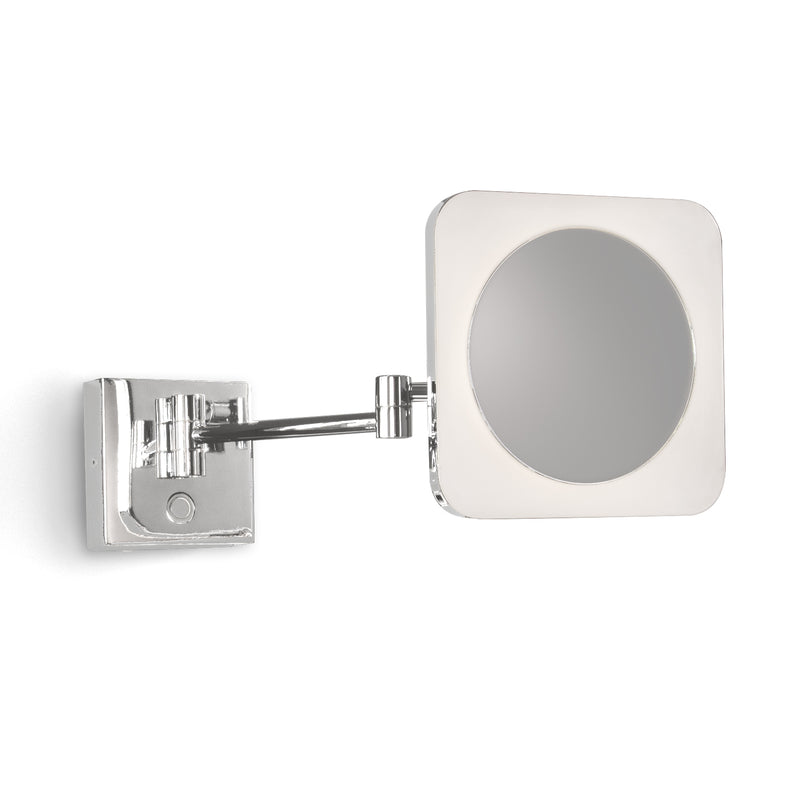 Origins Living Sloane Square LED Magnifying Mirror - Chrome