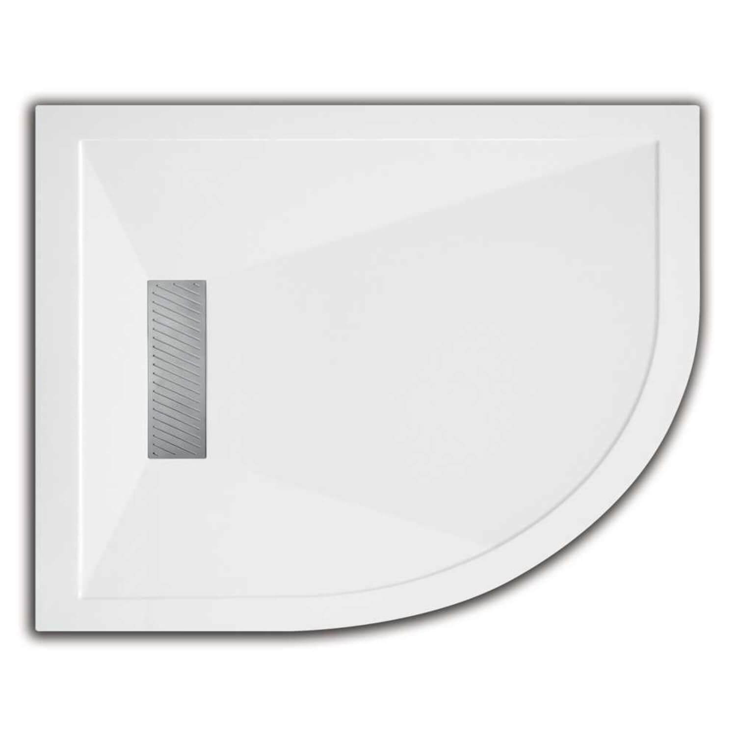 SlimStone 25mm Linear Offset Quadrant Shower Tray – BathLab