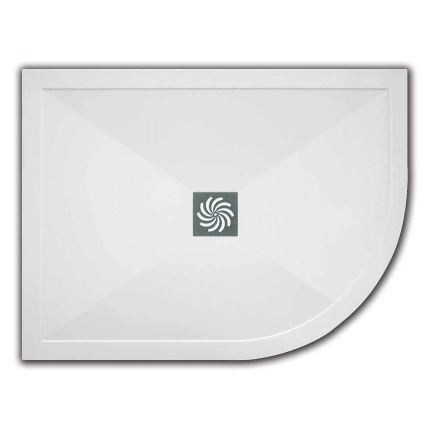 Slimstone SlimStone 25mm Offset Quadrant Shower Tray – BathLab