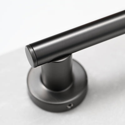 Tecno Project Spare/Open Toilet Roll Holder - Gunmetal