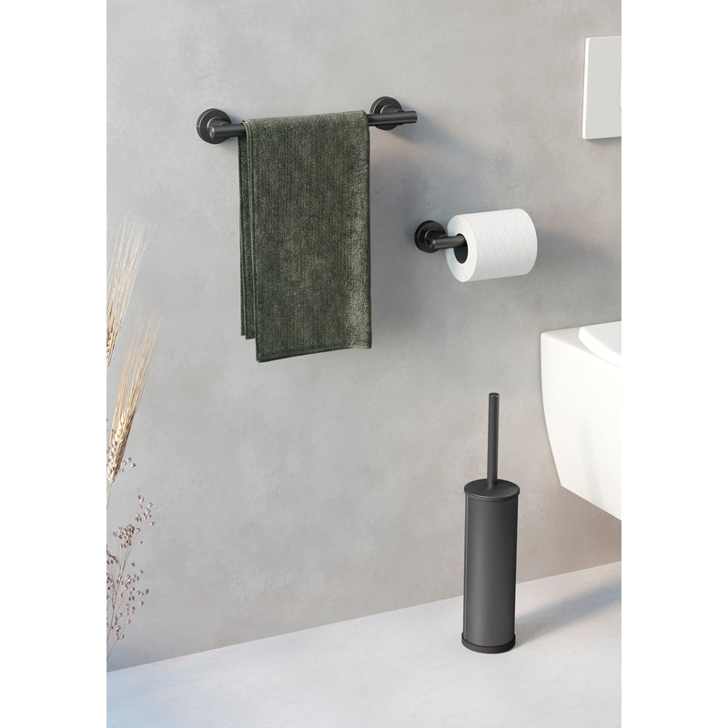 Tecno Project Towel Rail 33cm - Gunmetal