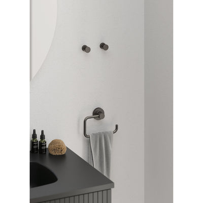 Tecno Project Spare/Open Toilet Roll Holder - Gunmetal