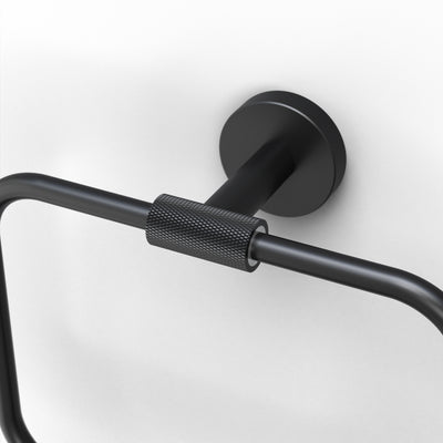 Origins Living Turner Towel Ring - Black