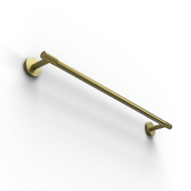 Origins Living Turner Towel Rail 35cm - Brushed Brass