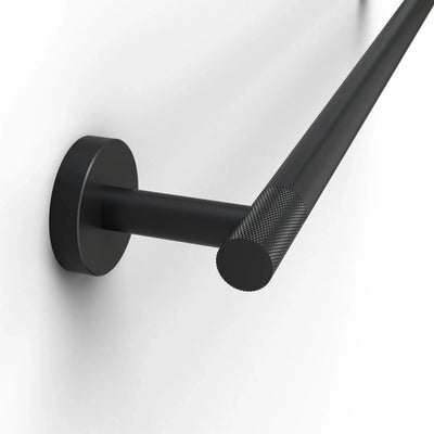 Origins Living Turner Towel Rail 35cm - Black