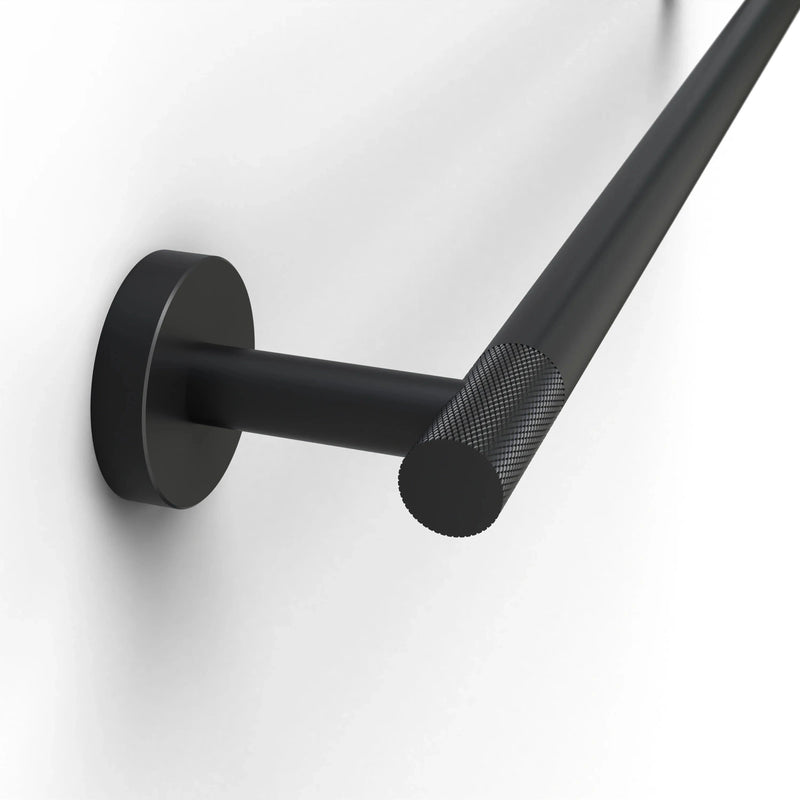 Origins Living Turner Towel Rail 35cm - Black