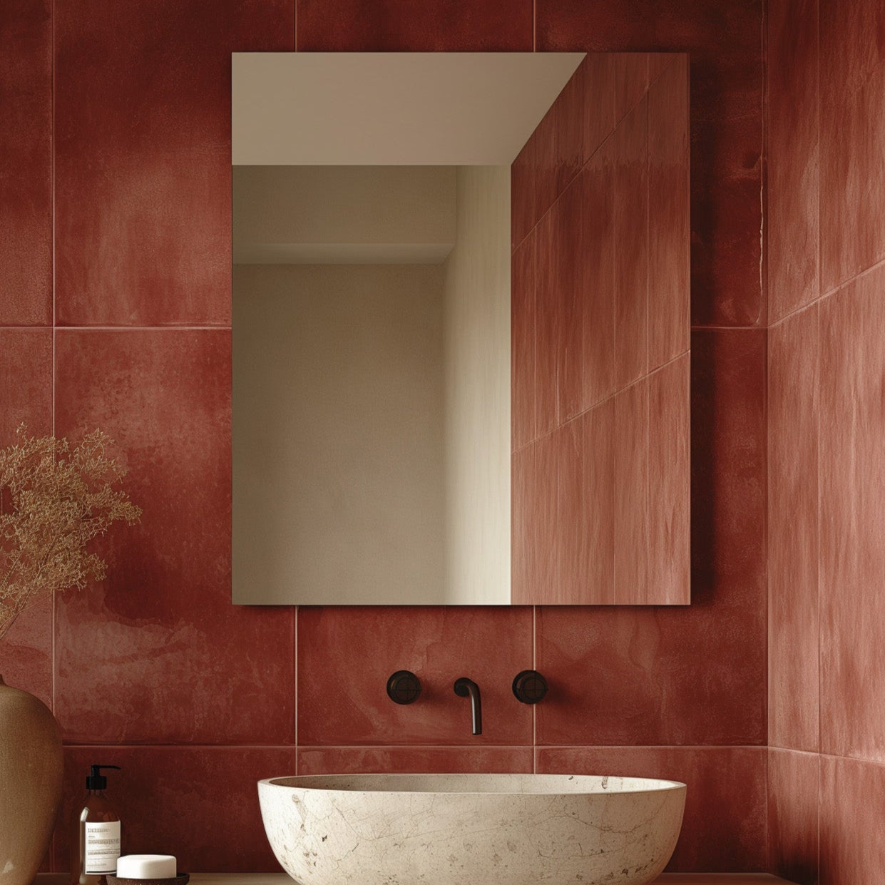 Origins Living Slim rectangular mirror