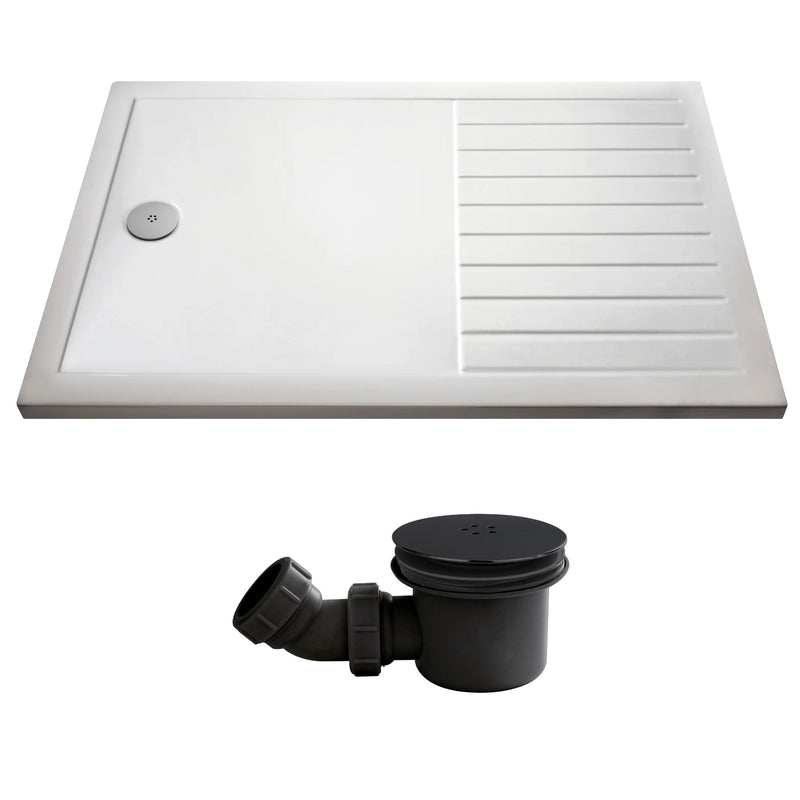 Walk In Shower Tray & Waste 1700 x 800mm