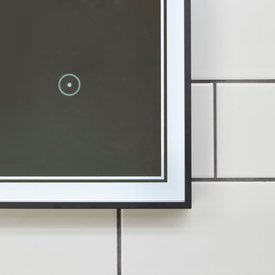 Origins Living Astoria LED Illuminated Mirror 140 - 140x70cm - Brushed Bronze