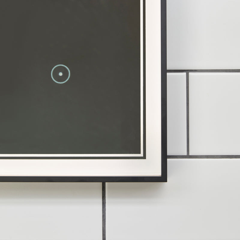 Origins Living Astoria LED Illuminated Mirror 60 - 60x80cm - Black