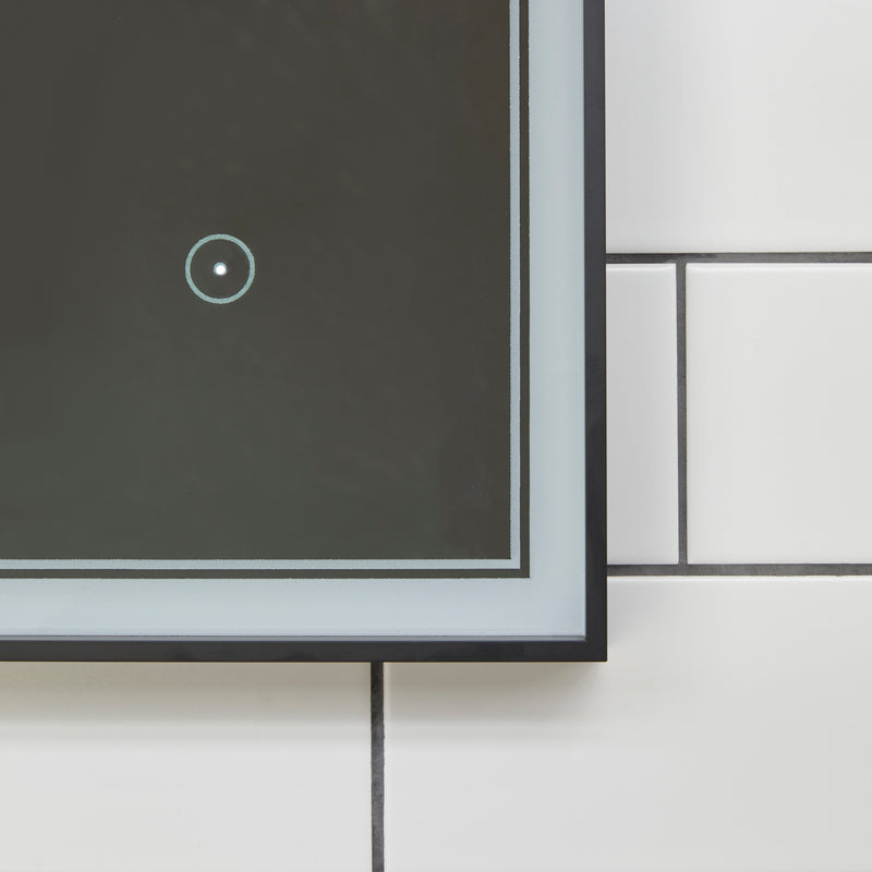 Origins Living Astoria LED Illuminated Mirror 60 - 60x80cm - Brushed Bronze