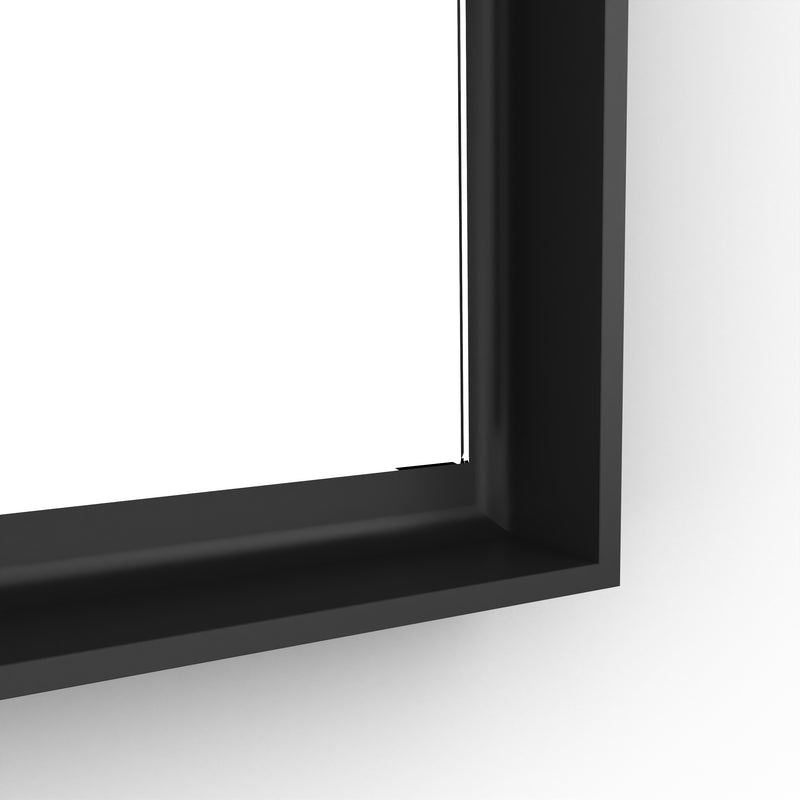 Origins Living Brooklyn Mirror 75 - 75x90cm - Brushed Black
