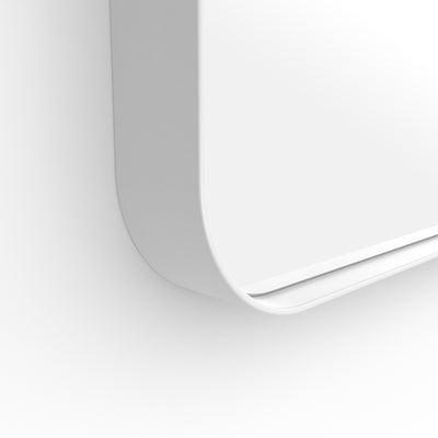 Origins Living City Rectangular Mirror 150x50cm - Matt White