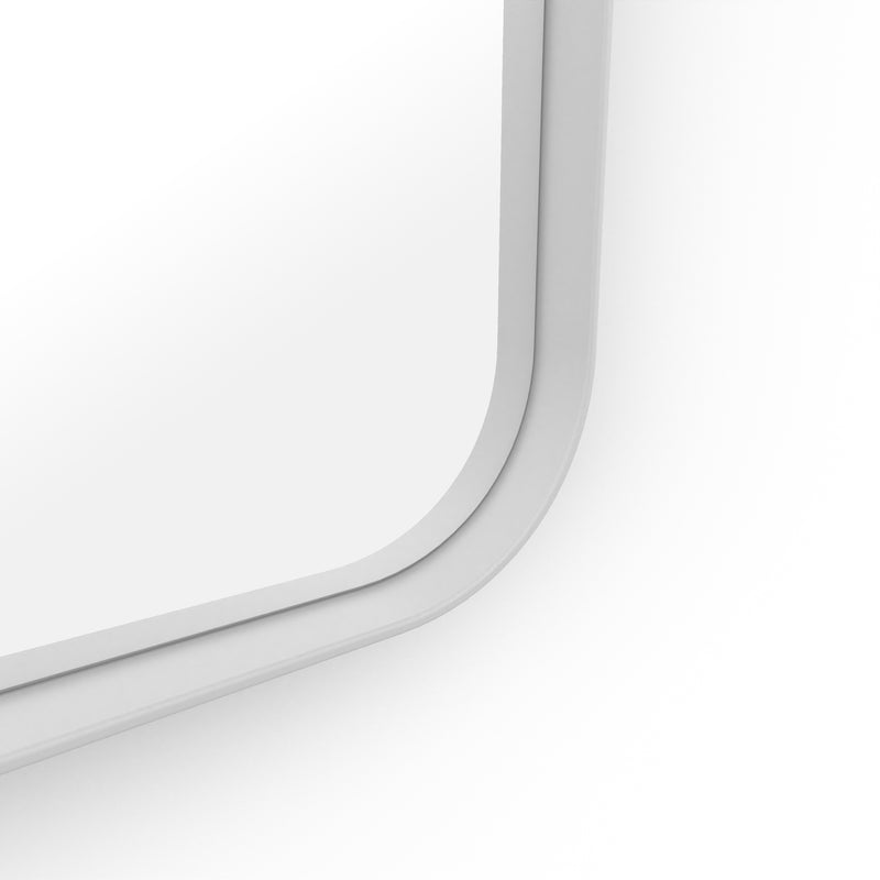 Origins Living City Rectangular Mirror 150x50cm - Matt White