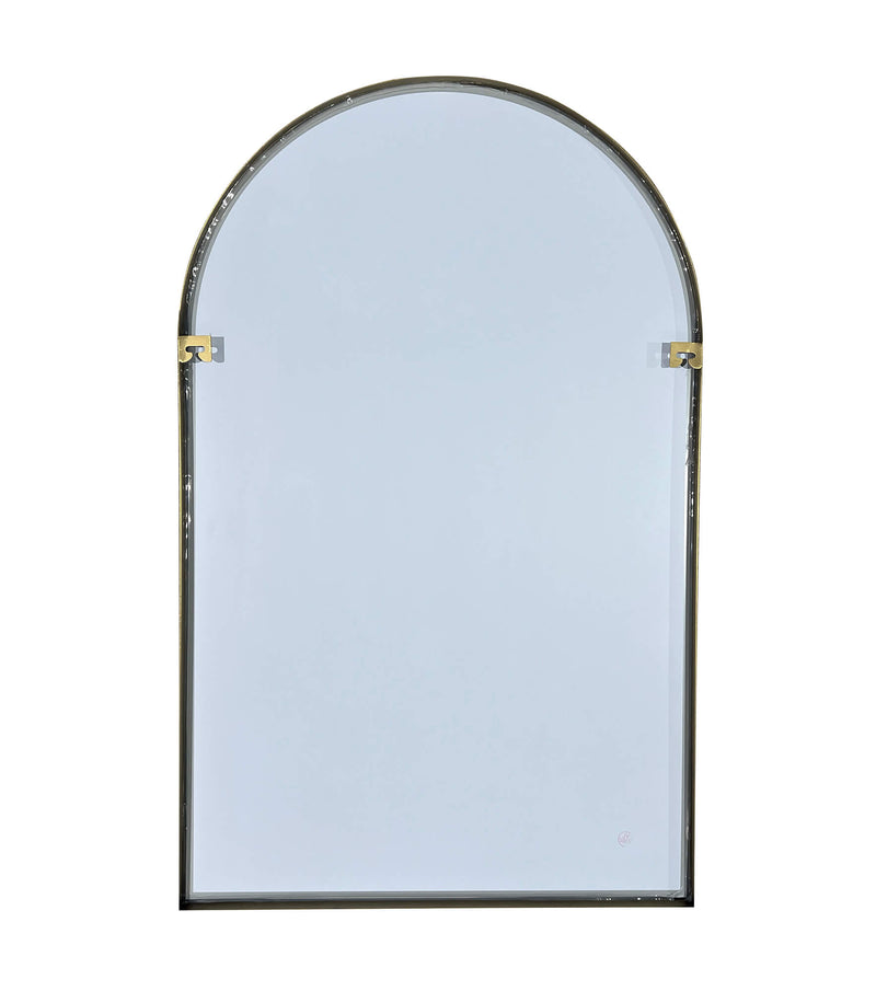 Origins Living Docklands Arch Mirror 50x80cm - Brushed Brass