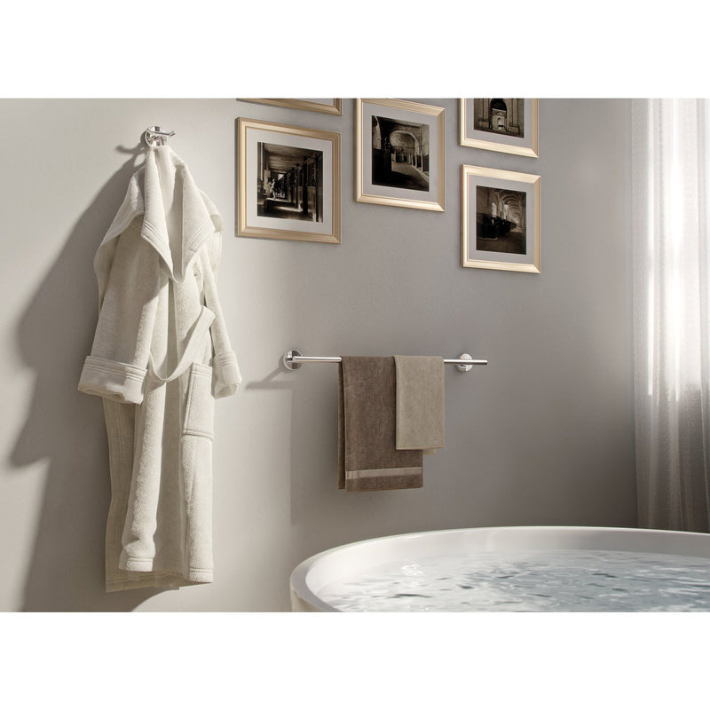 Gedy Eros Toilet Roll Holder with Flap - Chrome